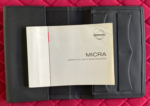 Nissan micra libretto uso - micra,