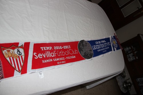 Sciarpa matchday sevilla vs - sevilla,