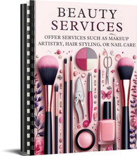 Beauty services - services, (e-book)