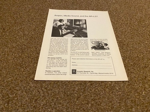 Jbf40 advert 11x8 - jbf40, ampex