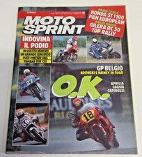 MOTOSPRINT 28/1990 HONDA ST 1100 GILERA RC 50 TOP RALLY GP BELGIO