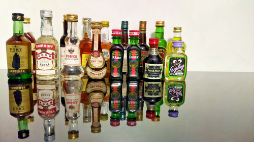 Mignon lotto bottiglie - mignon, 17