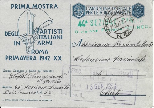 Posta militare 62 - posta, n°62