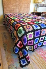 Enorme copriletto afgano nonna