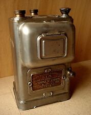RARO CONTATORE 1935 MISURATORE GAS SIGMA STEMMA SABAUDO MILANO SIGILLI REGNO 