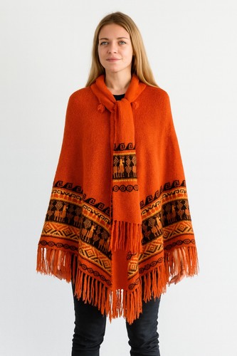 Poncho tejidos intihuatana - poncho,