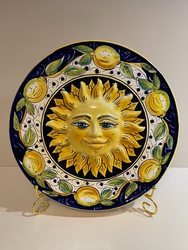 Piatto decorativo ceramica - in,
