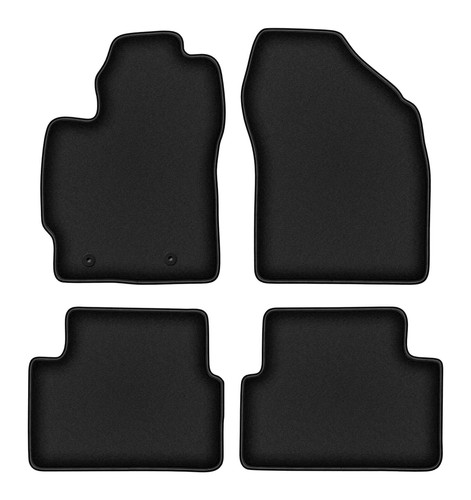Set tappetini auto velour neri