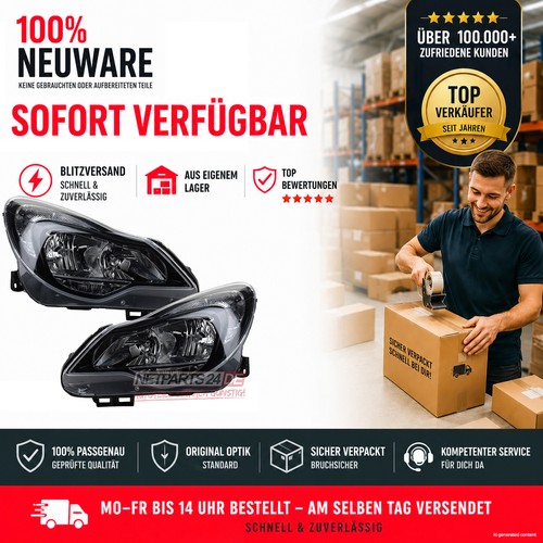 Set fari alogeni - set, sinistra