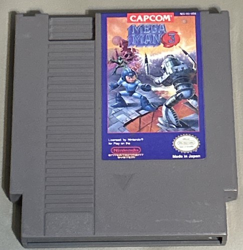 Mega man nes autentica - mega, 3