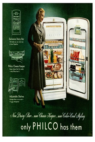 Poster frigo philco - frigo,