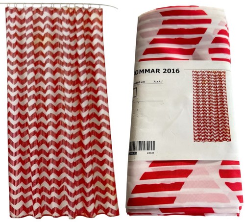 Tenda doccia ikea sommar rosso - ikea,