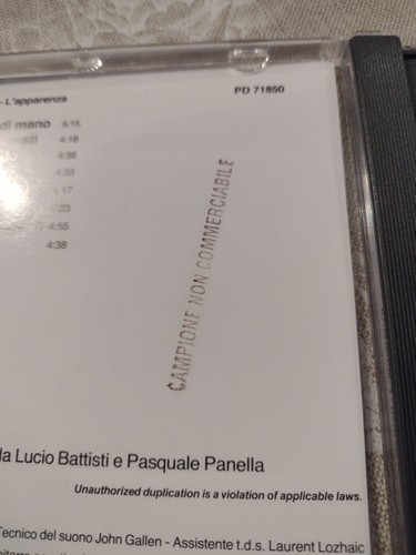 Campione non commerciabile - non,