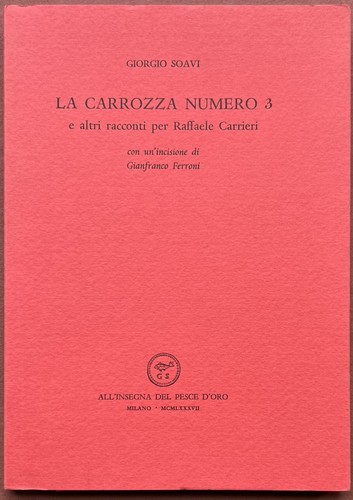 Soavi giorgio carrozza - giorgio, la