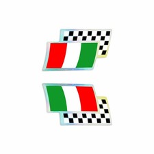 Sticker Adesivo 3D Bandiera