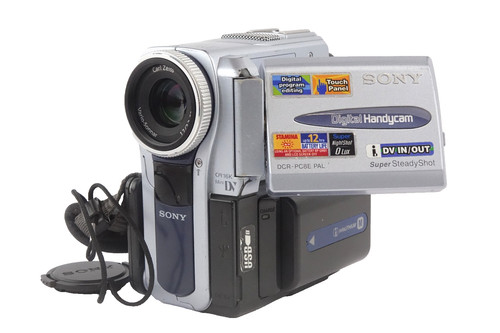 Sony dcr pc8e pal minidv - sony,