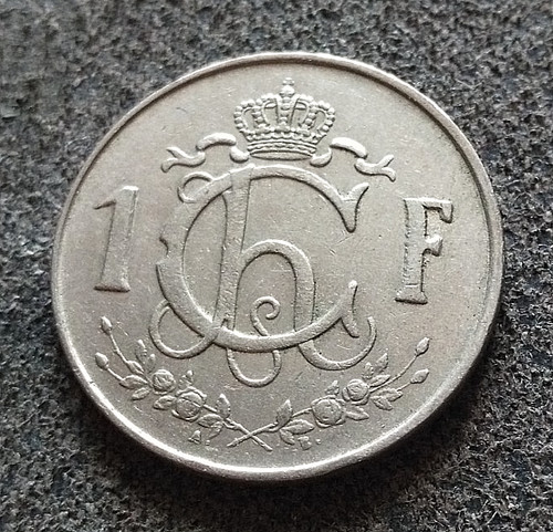 Monnaie luxembourg franc - 1,