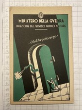 Ministero Della Guerra Direzione Servizio Chimico 1935 Chiudi La Porta Ai Gas