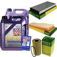 KIT TAGLIANDO FILTRO OLIO LIQUIDO MOLY 10L 5W-40 per Porsche 911 Cabriolet 996 3.4