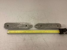 coppia pedane poggia piedi per accessorio Pavoni usate moto scooter epoca vespa 