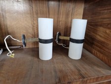 Coppia Di Lampade Da Parete Anni 50