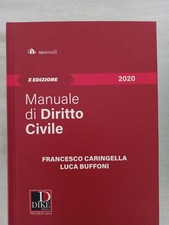 MANUALE DI DIRITTO CIVILE E DI DIRITTO PENALE SUPERIORE DIKE CARINGELLA, BUFFONI