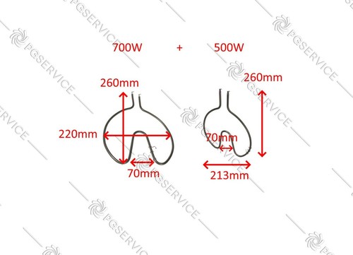 Ariete kit resistenze 500w - ariete,