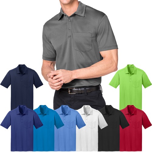 Polo uomo pocket traspirante - polo,