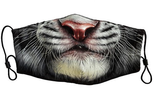 Maschera tigre motivo bocca - maschera,