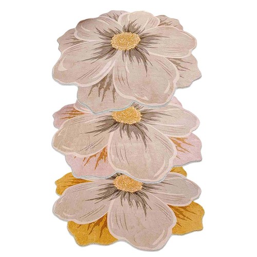 Tappeto pavimento design fiori - tappeto,