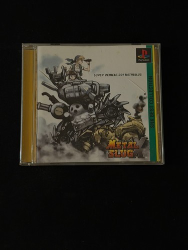 Metal slug jp playstation - metal, x