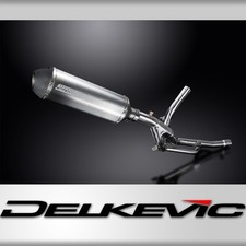 Kit Bidone Silenziatore Scarico Suzuki DL650 V-Strom 2017-2023 343mm X-Oval Titanio