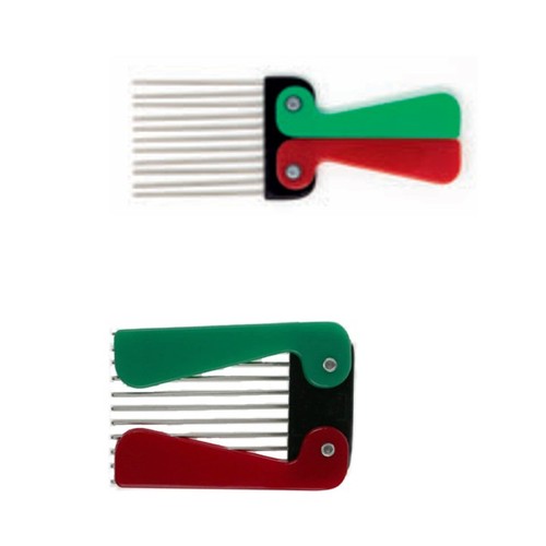 Pettine denman afro metallo - pettine,