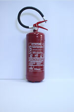 ESTINTORE A POLVERE KG 6 OMOLOGATO + GANCIO + CARTELLO SEGNALATORE - ANNO 2025