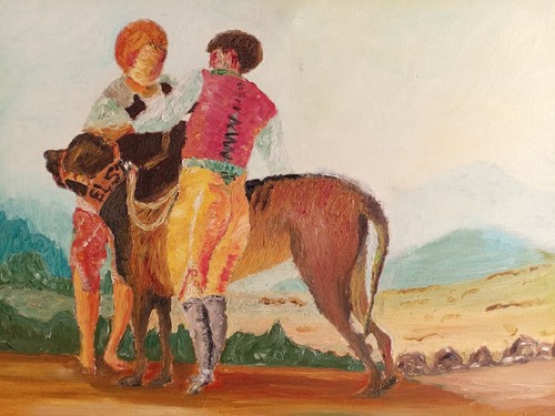 Quadro dipinto olio tela - dipinto, ad