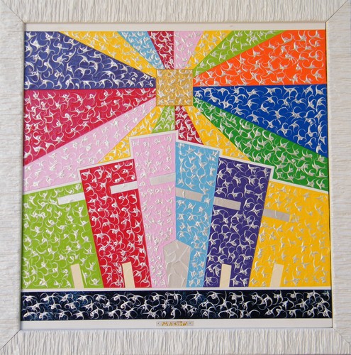 Quadro dipinto olio tela - olio, su