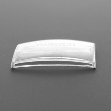 Longines Vetro plexi quadrato bombato Dimensioni 26 x 26 mm altezza 3,6 mm.