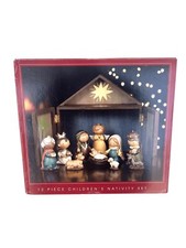 Presepe natalizio in ceramica