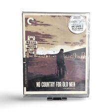 Criterion Collection NO COUNTRY FOR OLD MEN 4K UHD + Blu-ray