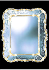 Classic Murano Glass Vertical
