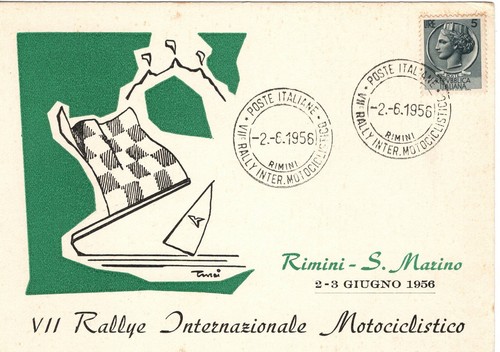 San marino 1956 rally - 1956, 7°