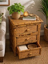 Comodino vintage cassetti - vintage, 3