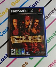 PS2 PIRATI DEI CARAIBI JACK SPARROW PLAYSTATION 2 ITALIANO  COME NUOVO
