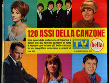 ALBUM CANTANTI 120 ASSI DELLA CANZONE - SORRISI E CANZONI TV - PUBBLICITA' VESPA