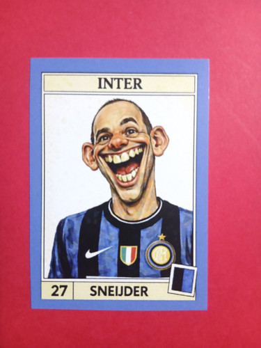 Figurina caricatura calciatori - caricatura,