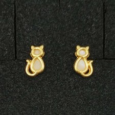 Orecchini oro 18k 750 mls - in,