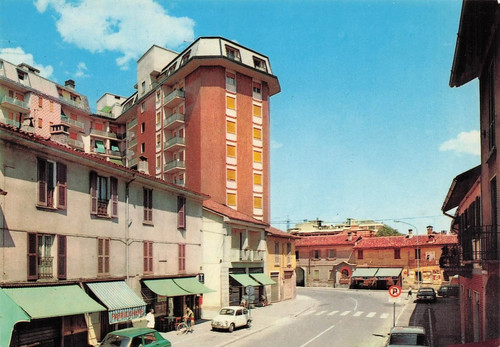 110a cartolina bollate via - cartolina,
