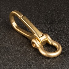 Portachiavi in ottone clip