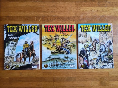 Tex willer numeri 3 nuovi - tex,