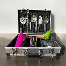 Kit Barman Completo -Strumenti per Mixare Cocktail Professionali - Bartending
